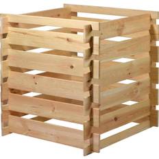 Dobar Quadratischer Holz-Komposter "Stecki" Stecksystem