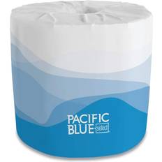 Toilet Papers Georgia-Pacific Professional 18280/01 Septic Safe 2-Ply Blue Select Bathroom Tissue Rolls/Carton 550