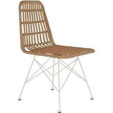 Dkd Home Decor Garden chair Brown Metal synthetic