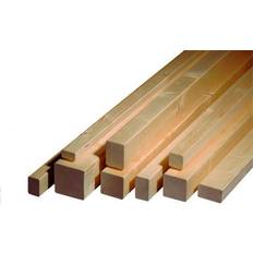 Außenböden Rahmenholz Fichte/Tanne gehobelt gefast 44 mm x 44 mm x 2000 mm