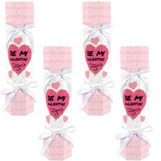 Big Dot of Happiness Be My Galentine No Snap Galentine’s & Valentine’s Day Party Table Favors DIY Cracker Boxes Set of 12