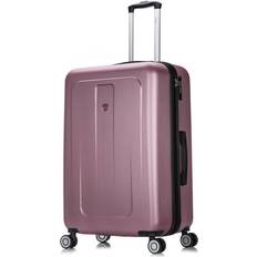 Dukap Crypto Lightweight 27.5" Checked Spinner Suitcase