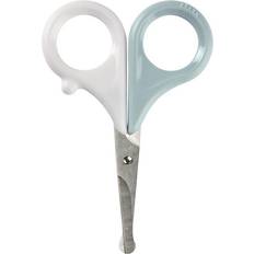 Beaba Bade & stelle Beaba Nail Scissors for Babies and Kids for Nail Care and Manicure Rounded Tips Blue