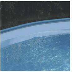 Gre Poolfolie, Ø 350 cm, Kunststoff blau