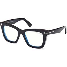 Terminalbrillen & Brillen mit Blaufilter Tom Ford Eyeglasses FT5881-B Blue-Light Block 001