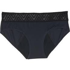 Thinx Hiphugger Moderate Absorbency Period Underwear - Black