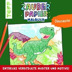 Malbücher Zauberpapier Malbuch Dinosaurier