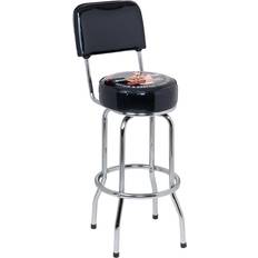 Chairs Busted Knuckle Garage Swivel Black 42"