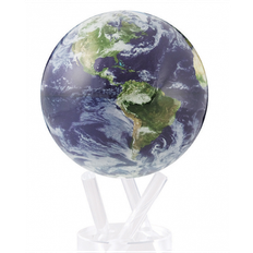 Mova Globes Mova Satellite View with Cloud Cover Globe 6"