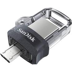 Memory Cards & USB Flash Drives SanDisk Ultra Dual Drive m3.0 256GB USB 3.0