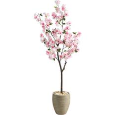 Nearly Natural 5.5ft. Cherry Blossom Tree Colored Artificial Plant