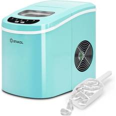 Ionchill Quick Cube Ice Machine, 26lbs/24hrs Portable Countertop Bullet Ice Maker