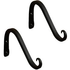 Achla Designs Pots, Plants & Cultivation Achla Designs TSH-07-2 6 Angled Upcurled Bracket, Black