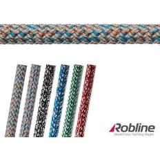 Bootsseil Robline Sirius 500 Polyesterfald/-Skøde-RØD/SØLV-10 mm