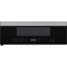 Low profile microwave over the range GE 1.2 Low Profile with Sensor 1000 the Silver