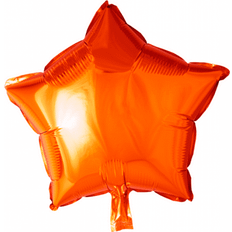 Stjerne Folieballon Orange