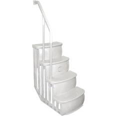 Pool Ladders Main Access Smart Step 24 Wide Swimming Pool Entrance Stairs Only Taupe