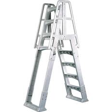 Pool Ladders Vinyl Works A-Frame Pool Ladder with Barrier