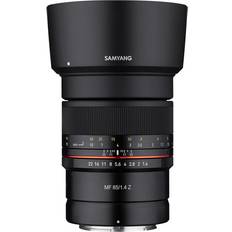 Samyang Nikon Z Camera Lenses Samyang 85mm F1.4 FX for Nikon Z