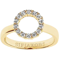 Sif Jakobs Biella Piccolo Ring - Gold/Transparent
