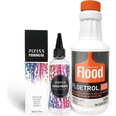 Floetrol Pouring Medium for Acrylic Paint Pixiss Acrylic Pouring Oil for Creating Cells By Gras Art Bundles MichaelsÂ Multicolor One Size