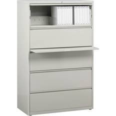 Lorell LLR60442 Light Grey 5-drawer Lateral File