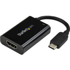 StarTech USB C - HDMI/ USB C Thunderbolt M-F Adapter 0.1m