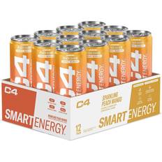 Carbohydrates Cellucor C4 Smart Energy Drink Sugar Free Performance Fuel Brain