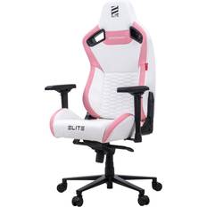 Elite Gaming-Stuhl Mercenary Bürostuhl Gaming-Chair Schreibtischstuhl Gaming Weiß/Pink Gaming Stuhl