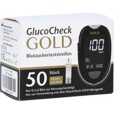 Gesundheitsmessgeräte GLUCOCHECK GOLD Blutzuckerteststreifen