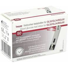 Gesundheitsprodukte Beurer GL32/GL34/BGL60 Blutzucker-Teststreifen 50 St