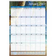 Office Depot Calendars Office Depot Brand Monthly Wall Calendar Paradise January December 2023 ODUS2201-005