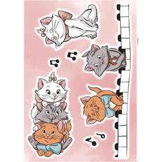 Braun Wanddekor Komar Wandtattoo Aristocats Kittens Disney Aristocats Kittens B/L: