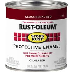 Rust-Oleum 7765730 Stops Brush Paint Red 0.2gal