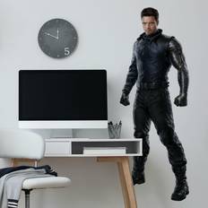 Interior Decorating York Wallcoverings RoomMates RMK4700GM Marvel: Falcon and The Winter Soldier Bucky Giant Peel and Stick Decal