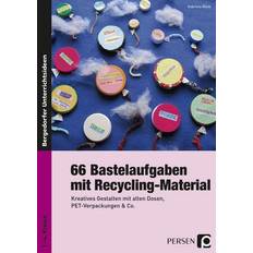 Mitmachbücher Nein 66 Bastelaufgaben mit Recycling-Material