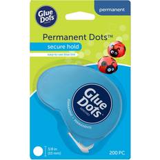 Glue Dots Permanent Craft Adhesive: 0.375in x 10mm 200 pieces