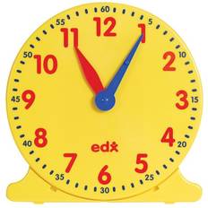Multicolored Alarm Clocks Learning Advantage Geared Demonstration Clock CTU25822 Yellow