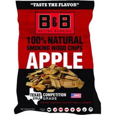 B&B Charcoal All Natural Apple Wood Smoking Chips 180 cu