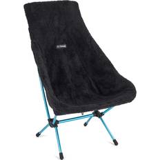 Helinox Camping Helinox High-Back Seat Warmer Chair Two Black Fleece 12480