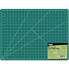 9 x 12 GREEN/BLACK Self Healing 5-Ply Double Sided Durable PVC