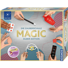 Plastikspielzeug Bastelkisten Kosmos Die Zauberschule Magic Silber Edition, Zauberkasten