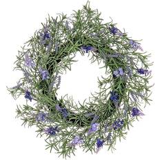 National Tree Company Decorations National Tree Company Wreaths Purple Spring Lavender & Rosemary Wreath Decoration