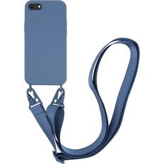 Vivanco Necklace Cover für iPhone SE 2020 blau