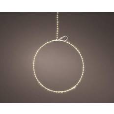 Silbrig Weihnachtsleuchten Kaemingk Metall Kreis beleuchtet 165 Weihnachtsleuchte