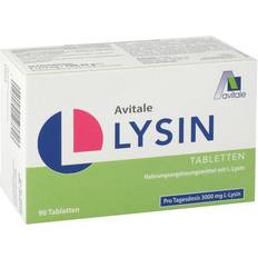 Aminosäuren reduziert Avitale L-lysin 750 mg Tabletten