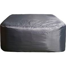 Cleverspa hot tub CleverSpa Grey Square Hot Tub Cover L1.85M W1.85M