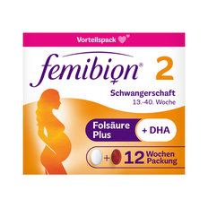 Rezeptfreie Arzneimittel reduziert Femibion 2 Schwangerschaft Tabletten