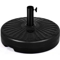 Costway Parasol Bases Costway 20'' Round 23L Water Filled Umbrella Base
