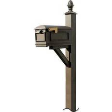 Westhaven System with Lewiston Mailbox NO BASE Pineapple Finial